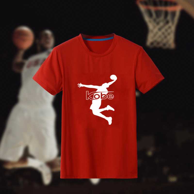 Men's Kobe Bryant Fresh Logo Red Short Sleeve T-Shirt FengYun,We sell and wholesale Men's Kobe Bryant Fresh Logo Red Short Sleeve T-Shirt FengYun on line form chian!